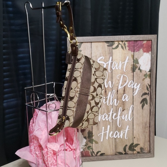 Coach signature hobo baguette - Picture 7 of 8